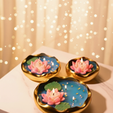 Lotus Pond - Urli Candles Set of 3