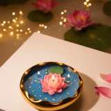 Lotus Pond Urli Candle- Small