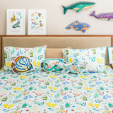 Zookeeper Sailor Goes To Sea Bed Sheet And Shams Set