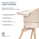 Growgether ORBIT 4-in-1 High Chair | 6-36 Months (Up to 15 kg) Beige