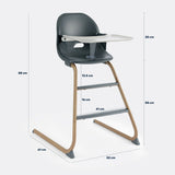 Growgether Gravity Ergonomic High Chair (6 Months-5 Years)