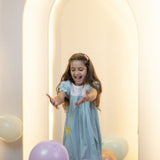 Mamarill Girls A Light Mint-Green Frock
