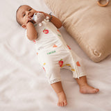 Bubz Bamboo Baby Romper - Soft Breathable Two-Way Zip - New York