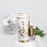 Little Surprise Box,Lily Gold Stainless Steel premium Insulated Detox Infuser Bottle with Tea and Fruit Infuser attachment, 520ml