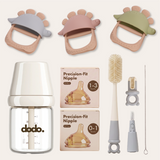 Dodo Baby Glass All-in-One Kit Pink