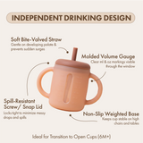 Dodo Baby Silicone Sippy Cup Brown