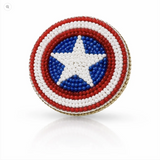 Little Pink Llama Captain America-Brooch