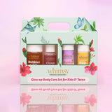 Whimsy Organic & Natural Glow Up Body Care Set- Pack of 4
