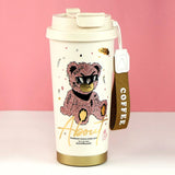 Little Surprise Box,RoseGold Ted Stainless Steel premium Insulated Detox Infuser Bottle with Tea and Fruit Infuser attachment, 520ml