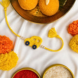 Babies Of Wonder Car Rakhi - Yellow