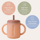 Dodo Baby Silicone Sippy Cup Brown