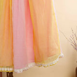 Casa Ninos Kotadoriya Pink Yellow Skirts Set