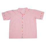 Polkas & Stripes Llama Pink Night Suit