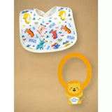 LSB 16 pcs Yellow King Lion Newborn Hamper/Gift Box for Baby Boy/Baby Girl, 0-6 months