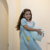 Mamarill Girls A Light Mint-Green Frock