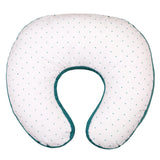 Aariro Nursing Pillow Cover - Turquoise Polka Print (Solid back)
