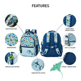 Zookeeper Ocean Kids School Backpack For Boys & Girls Age 8–10 Years