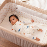 Bubz Bamboo Baby Zipsuit - Two-way zip sleepsuit - Under the Sea