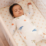 Bubz Bamboo Baby Zipsuit - Two-way zip sleepsuit - Under the Sea