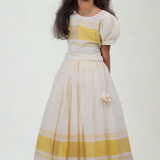 Di & De Premium Kerala Handloom Skirt & Top