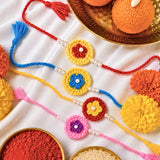 Babies Of Wonder Flower Rakhi - Blue