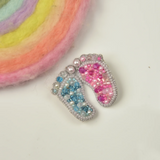 Little Pink Llama First Step-Brooch