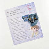Little Pink Llama Derpy Tiger-Hair Clips