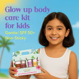 Whimsy Organic & Natural Glow Up Body Care Set- Pack of 4