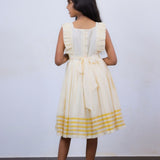 Di & De Premium Handloom Kasavu Frock