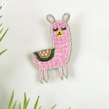 Little Pink Llama Llama-Hair Clip