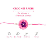 Babies Of Wonder Flower Rakhi - Pink