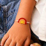 Babies Of Wonder Rainbow Rakhi - Red