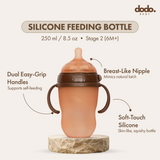 Dodo Baby Silicone Feeding Bottle 250ml Kit