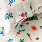 Zookeeper Ribbons And Flowers Sheet And Shams Set