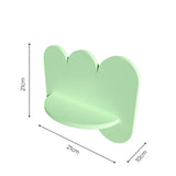 Amoeba shape 3 Green