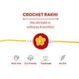 Babies Of Wonder Flower Rakhi - Yellow