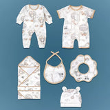 LSB Newborn Baby Boy Wooden Nautical House Gift Hamper (0-12 months)