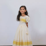 Di & De Premium Kerala Handloom Skirt & Top