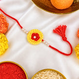 Babies Of Wonder Flower Rakhi - Red
