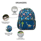 Zookeeper Dinosaur Kids School Backpack For Boys & Girls Age 5–7 Years