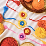 Babies Of Wonder Flower Rakhi - Yellow