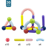 Playbox Magbox - Magnetic Toy set of 30