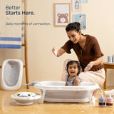 Growgether 4-in-1 Baby Bath Tub Set | 0-36 Months (Up to 20 kg)