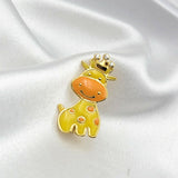 Giraffe Broach