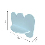 Amoeba shape 3 Blue
