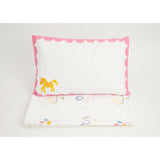 Masaya Single Bed Set - I am going to the Circus - Pink