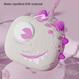 Little Surprise Box,Dewy the Smiley Monster, 3d Lightweight Ergo Backpack for Toddlers and Kids 