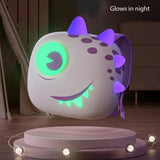 Little Surprise Box,Dewy the Smiley Monster, 3d Lightweight Ergo Backpack for Toddlers and Kids 