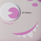 Little Surprise Box,Dewy the Smiley Monster, 3d Lightweight Ergo Backpack for Toddlers and Kids 