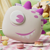 Little Surprise Box,Dewy the Smiley Monster, 3d Lightweight Ergo Backpack for Toddlers and Kids 